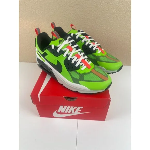 Nike Air Max 90 Drift Green Size M 11.5 / W 13 FB2877-300 - Picture 13 of 13